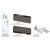 CRL Black Bronze NA Patch Door Kit for Overhead Closer (No Lock)