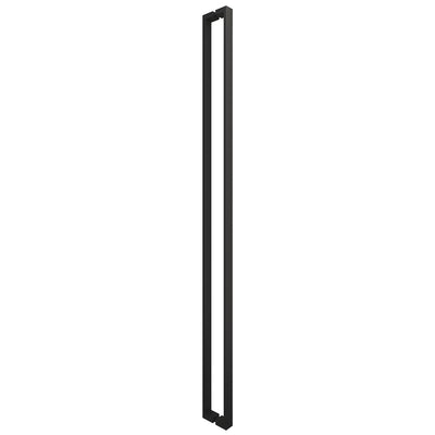 CRL Matte Black 60" Hollow Premium Handle U-Style