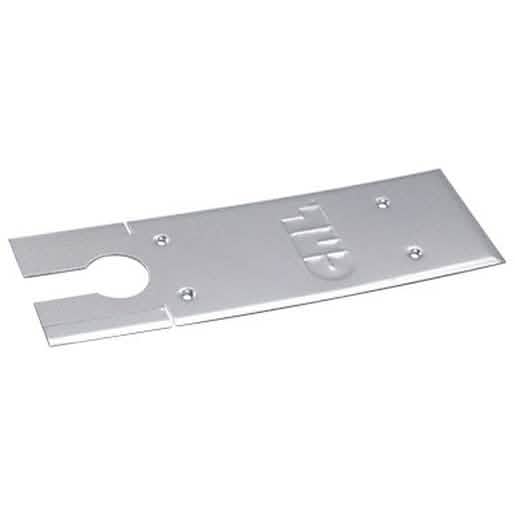 "CRL Polished Stainless Cover Plate for 8400 Series Floor Closer - Sleek and Durable Finis