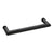 CRL 18 in Matte Black MT Series Round Tubing Single-Sided Towel Bar