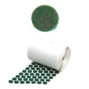 Green felt adhesive pads on a roll (1/2 in / 13 mm) - CRL glass protectors, SKU FGP126, 1000 pads per roll