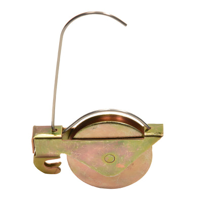 CRL 1-3/8in Ball Bearing Center-Groove Spring Screen Door Roller