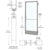 CRL-U.S. Aluminum 36x84 Narrow-Stile Clear Anodized Commercial Entrance Door