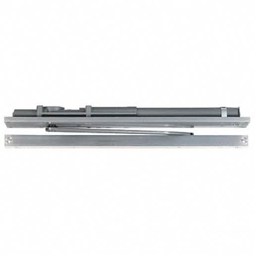 LCN Overhead Concealed Size 3 Spring Left Hand Closer, No Hold Open, Aluminum Finish