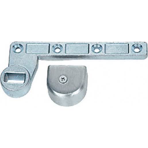 CRL Satin Chrome 3/4" Offset Right Hand LHR Bottom Arm for Floor Closers - Image 1