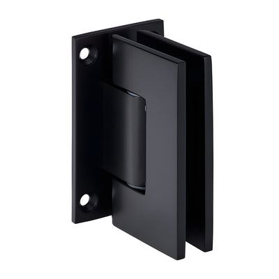 CRL Geneva 337 Matte Black Adjustable Shower Door Hinge