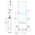 CRL-U.S. Aluminum Series 250 Narrow Stile Entry Door - Geared Hinge