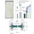 CRL Brushed Stainless Vertical Weatherstile Kit 1/2in Glass Door