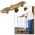 CRL 36" Plate Glass Dolly - Heavy-Duty Glass Handling Cart