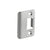 Adams Rite Brushed Stainless Frame Lock Strike Plate for Inactive Door