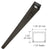 CRL 72 in Black Bronze Anodized Narrow Header for Double Doors