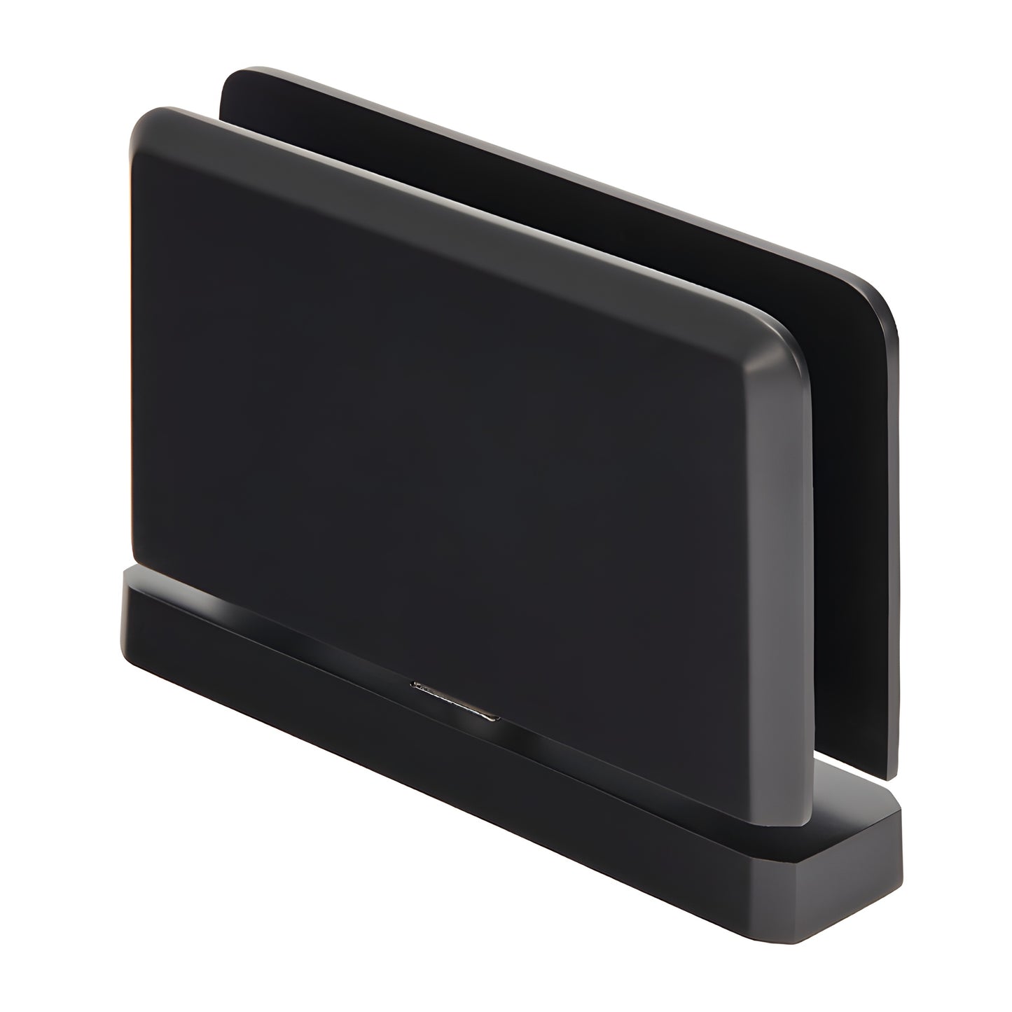 PPH01MBL matte black brass Prima series pivot hinge for 8-10mm glass, top/bottom mount, self-centering.