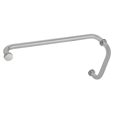 CRL BM Brushed Nickel 8" Pull & 20" Towel Bar Set with Metal Washers
