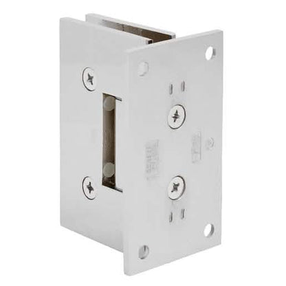 CRL Polished Chrome Victoria Wall Mount Hinge with 5° Full Back Plate for Shower Doors