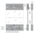CRL-Blumcraft SS Double Door Case & Sidelite, 3/8" Tempered Glass