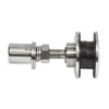 HSF14PS swivel glass attachment, 316 stainless steel polished/flush-mount fitting for 12-27mm tempered glass