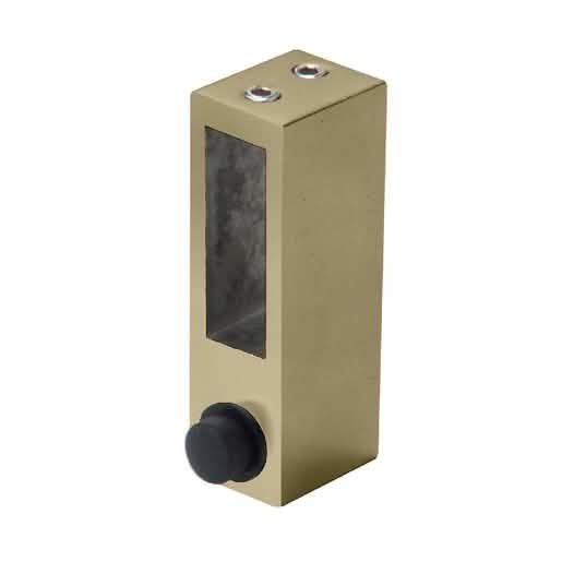 CRL Brushed Bronze Serenity Series Door Stopper, 2-Pack - Durable and Stylish Design
