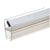 CRL 45° Left-Hand Magnetic Glass-to-Glass Profile, Fits 3/8-1/2" Glass
