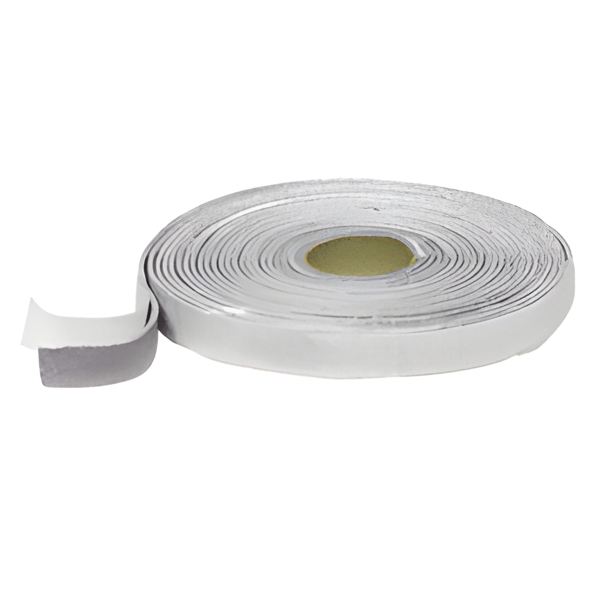 Gray extruded putty tape roll, 3/4 in x 30 ft, for RV and aluminum window seals - SKU PT34X18