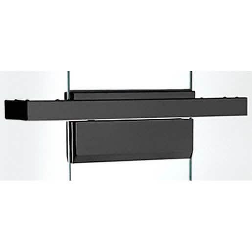 CRL Black Powder Coated Floating Header for 36" Overhead Concealed Door Closers