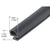 CRL U.S. Aluminum 9/32" Black EPDM Pull-In Door Glazing Gasket 500 ft