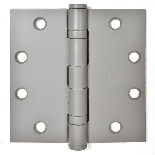 CB45P CRL 4.5 prime-coat ball-bearing full-mortise square hinge, removable pin, .134 gauge steel