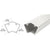 CRL Sky White 42" 135° Glass Railing Post - Series 200/300/350/400