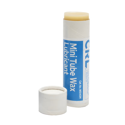 CRL WS140M mini tube wax lubricant - pocket-sized white stick with blue label