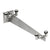 CRL 48 in Brushed Stainless Universal Wall-Mount Glass Awning Bracket