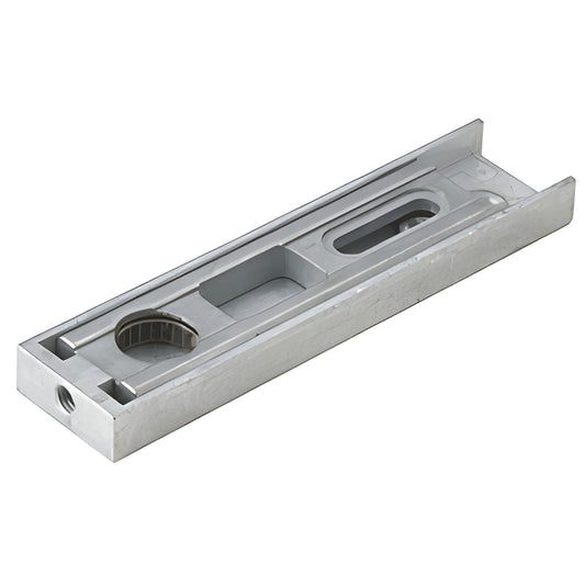 Dormakaba aluminum 15mm top door rail pivot arm for center-hung doors, SKU 8062DA