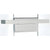 CRL Satin Anodized Floating Header for 36-in Concealed Door Closer