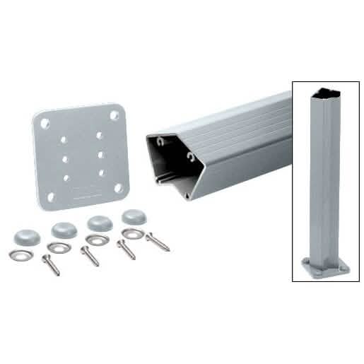 CRL Mill 36" 135° Surface Mount Post Kit for 200-400 Series, durable & versatile.