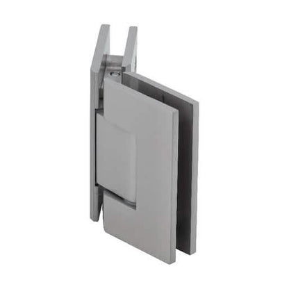 "CRL Brushed Nickel Geneva 545 Series 135° Glass-to-Glass Hinge - Sleek and Durable Design