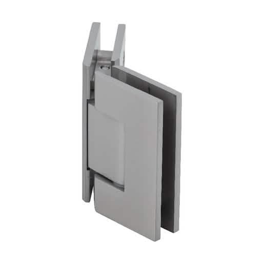 "CRL Brushed Nickel Geneva 545 Series 135° Glass-to-Glass Hinge - Sleek and Durable Design