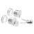 CRL Satin Anodized Keyed Cylinder & Thumbturn Door Lock