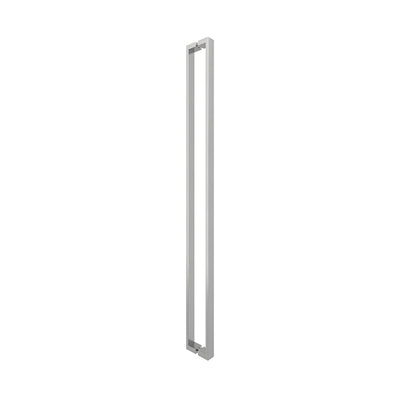 CRL Brushed Stainless Steel 48" Hollow Premium Handle U-Style