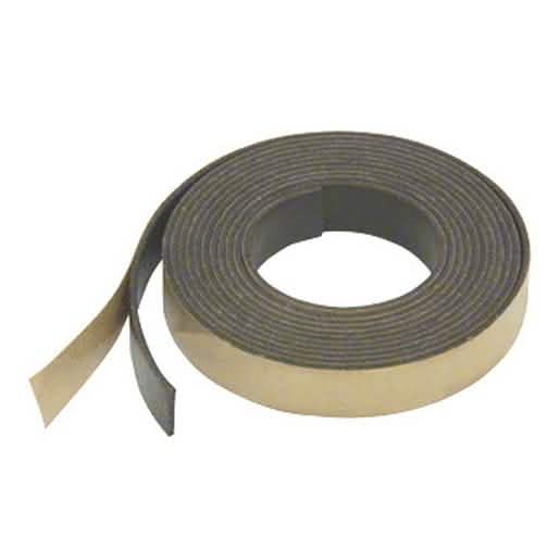 CRL Black HSS2000 Smoke Seal - 24' Roll: Durable, flexible, easy installation smoke seal.
