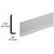 CRL Satin Anodized Aluminum 1/4 in L-Bar Extrusion (L-Trim)