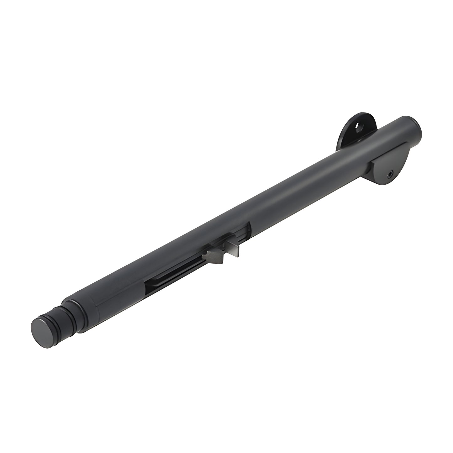 Laguna LS505RMBL matte black soft-brake kit for sliding door track, retrofit soft-close arm