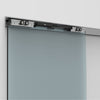 CRL 690 Series Brushed Stainless Anodized Wall or Ceiling Mount Sliding Door Kit