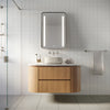 CRL Backlit - Two Bar With Shelf LED Mirror 24"x36"