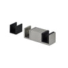 CRL Brushed Stainless Complete 180º Crescent Series Sliding System