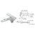 Rixson® 3/4" Offset Top Door Pivot, Polished Chrome