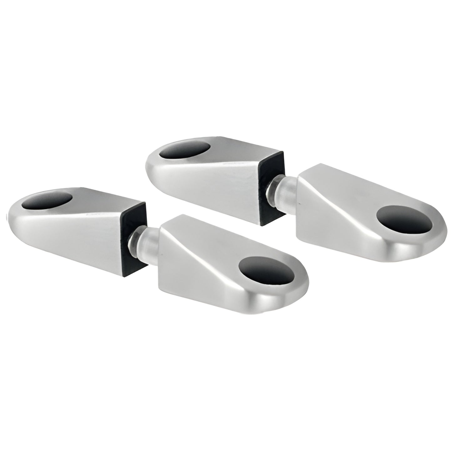 Brushed stainless steel VP1 mounting posts (replacement) for Variant series handles, set of three shown