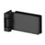 Fallbrook Matte Black Square Door Hinge