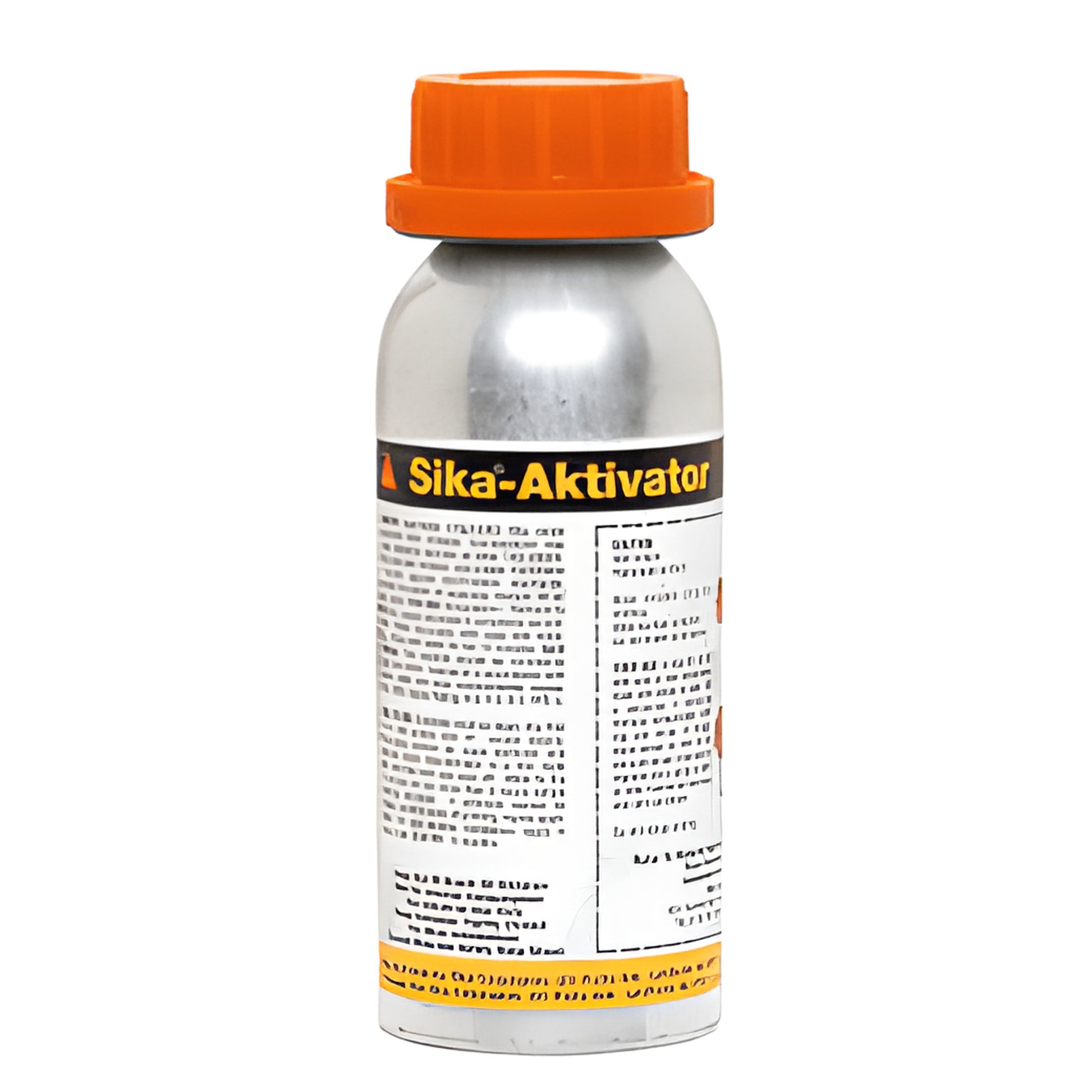 Sika-Aktivator glass primer 8.3 oz metal bottle with orange cap - fast-drying urethane activator (SKU 60D960)