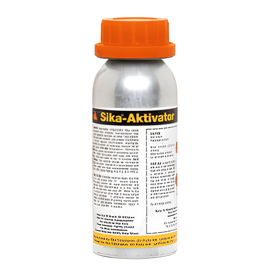 Sika-Aktivator glass primer 8.3 oz metal bottle with orange cap - fast-drying urethane activator (SKU 60D960)