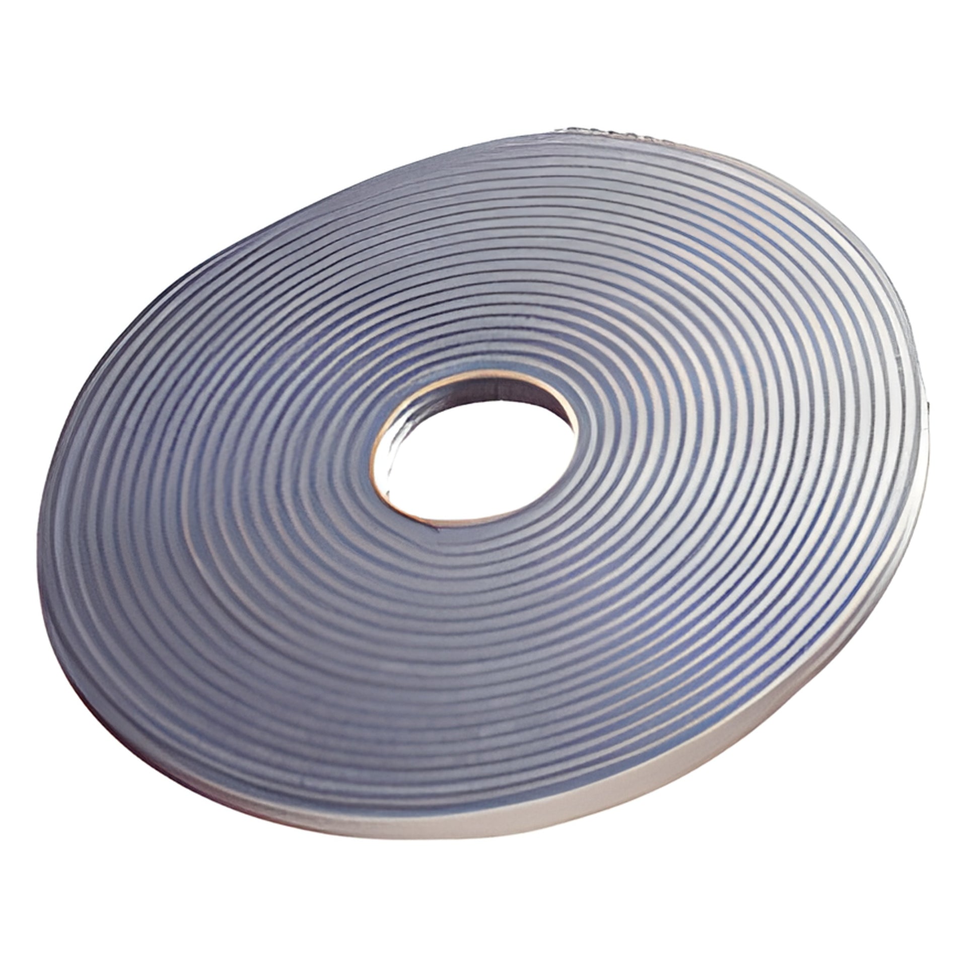Gray roll of CRL closed-cell foam glazing tape (half-inch width) on a cardboard core.