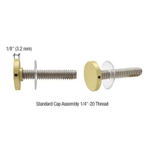 CRL Satin Brass BMNW Stud Replacement Set - Durable, Stylish Hardware Solution