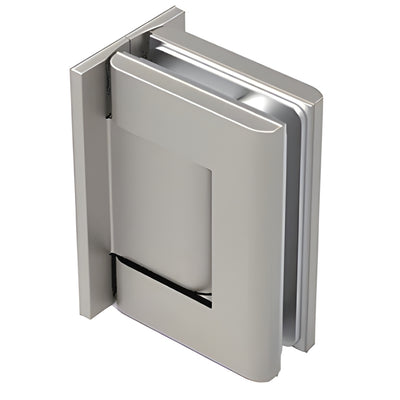 CRL Brushed Stainless Wall-to-Glass Shower Hinge Hold-Open Vernon Oil
